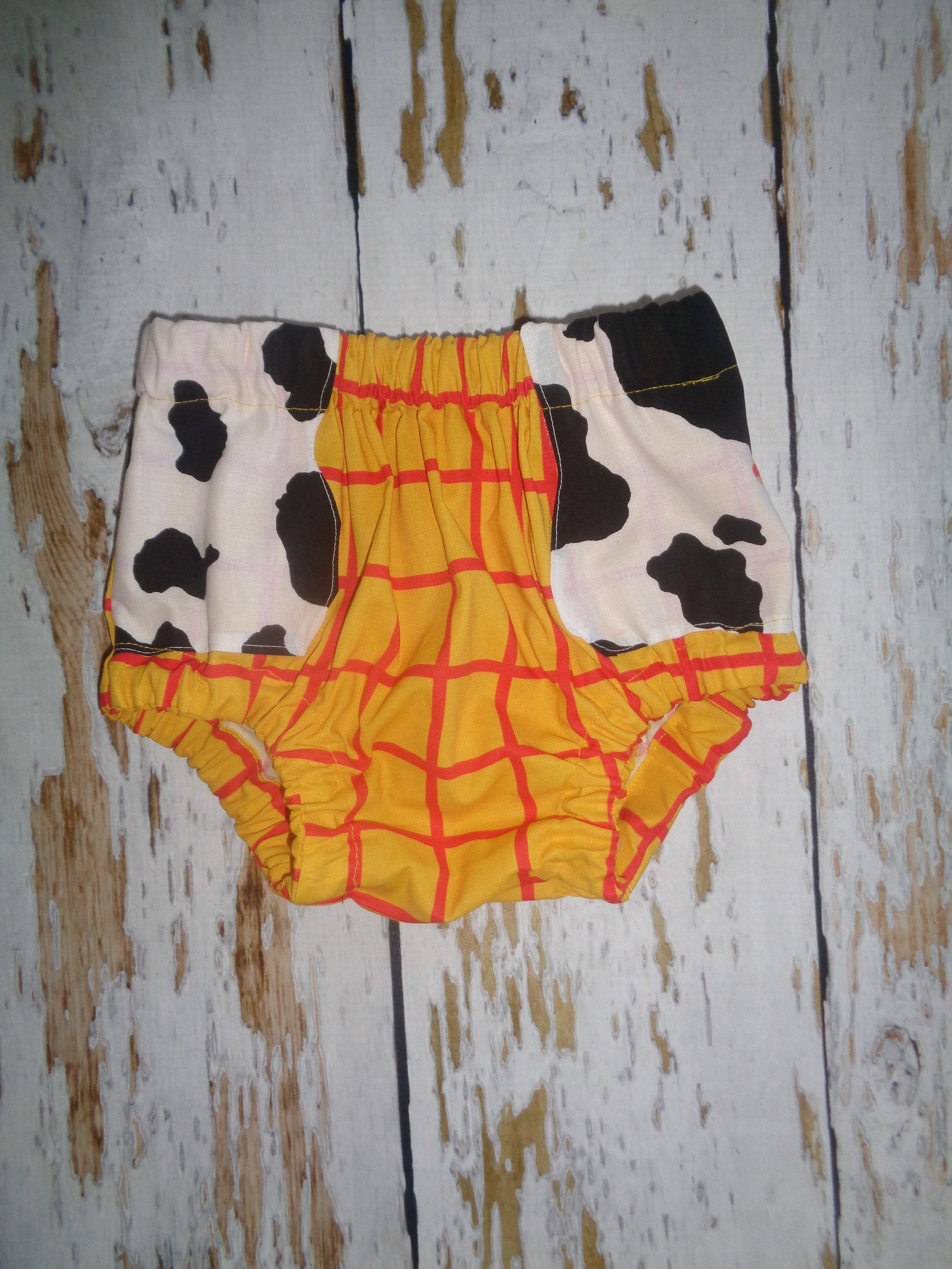 Cowboy Sheriff Woody Cake Smash Bloomers- Woody,Themed Bloomers, Toy Smash cake, Woody Diaper cover, Toy Bloomers, Woody shorts