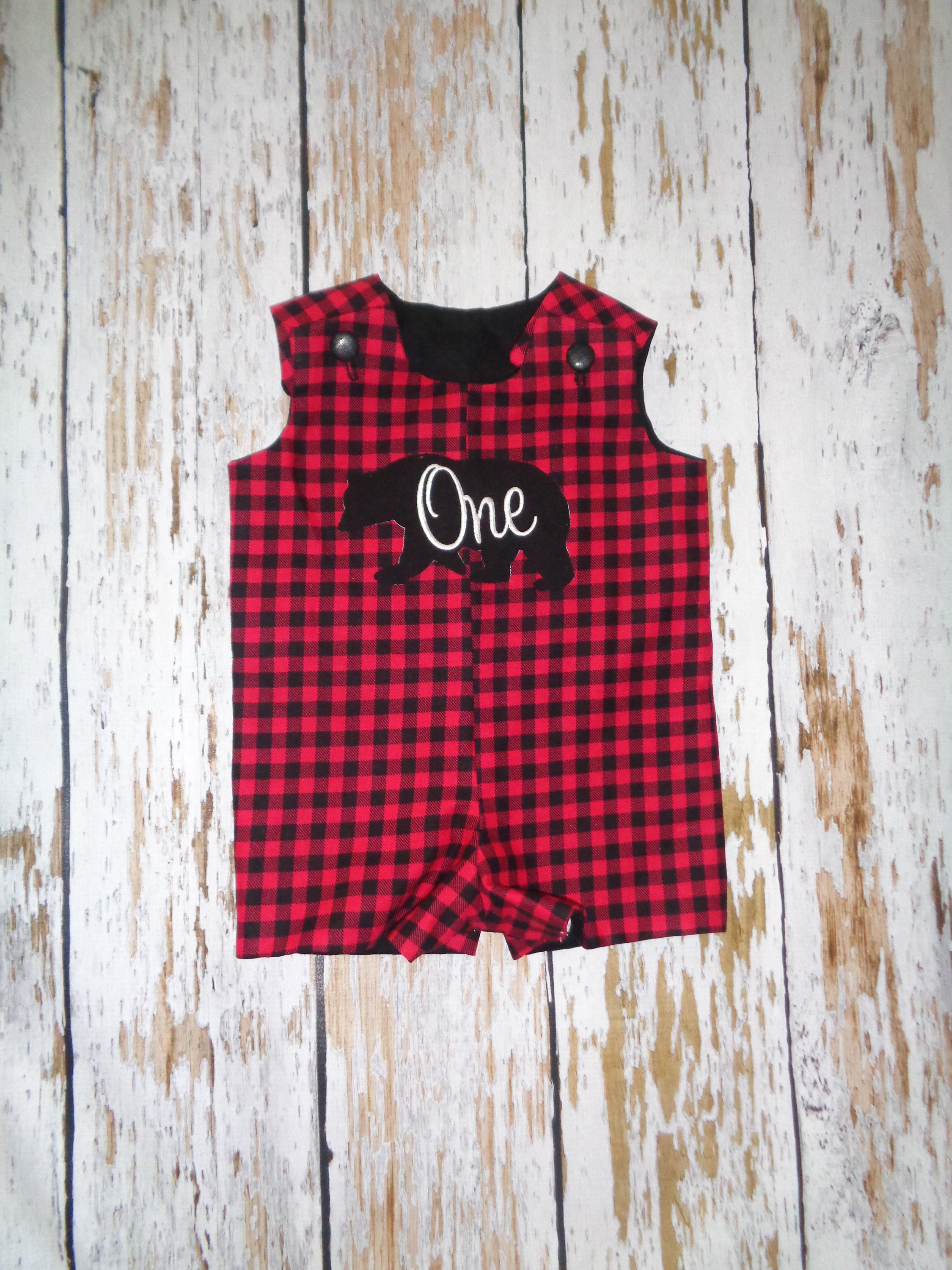 Lumber Jack First Birthday Jon Jon, Lumber Jack Birthday, 1st Birthday Boy, Wild And One, Boys First Birthday Outfit, Buffalo Plaid Romper