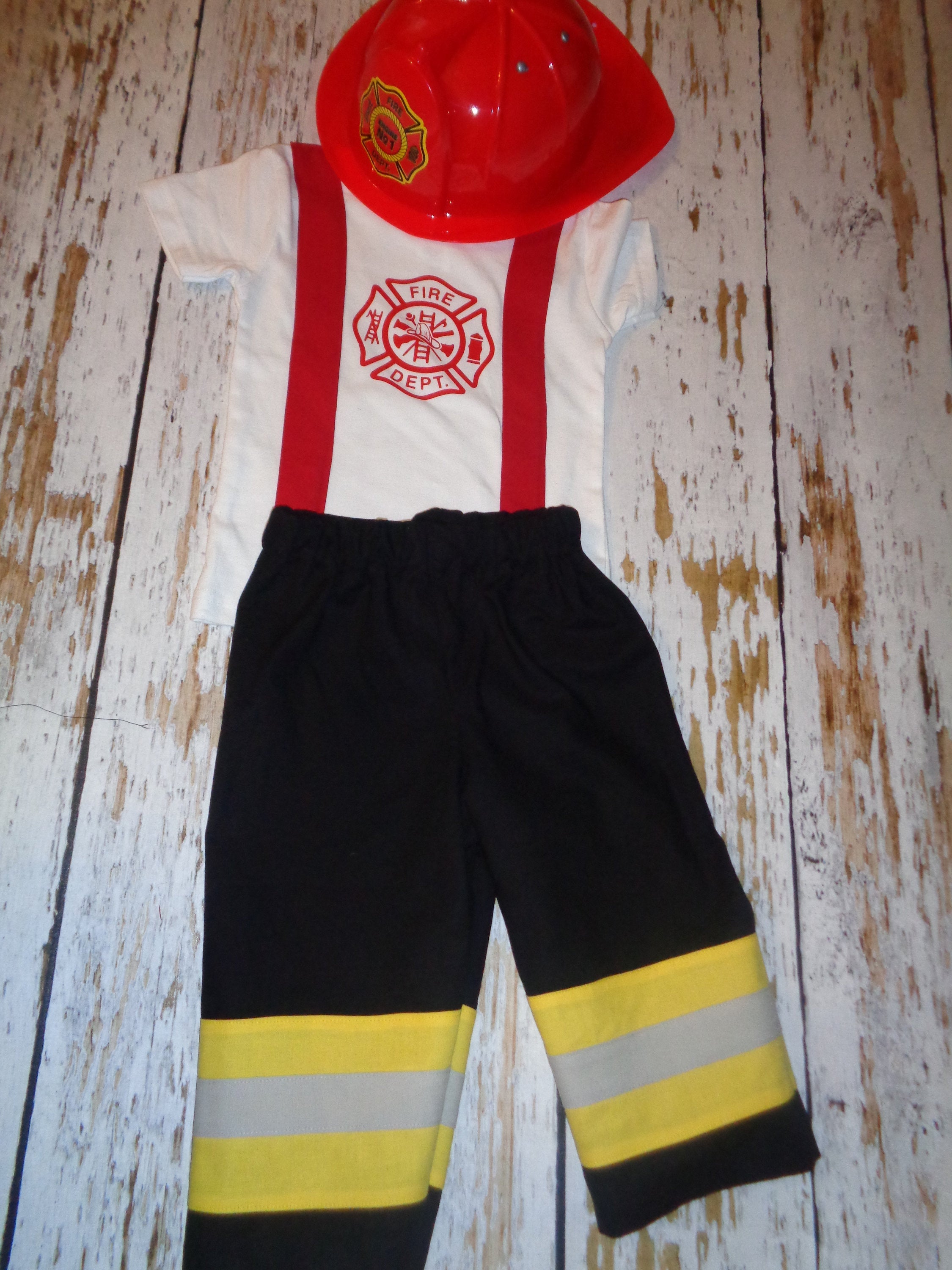Firefighter Boy Pants , Halloween Costume, Future Firefighter, Bunker gear,Fireman Birthday, Fireman Coming home outfit, Fireman Pants