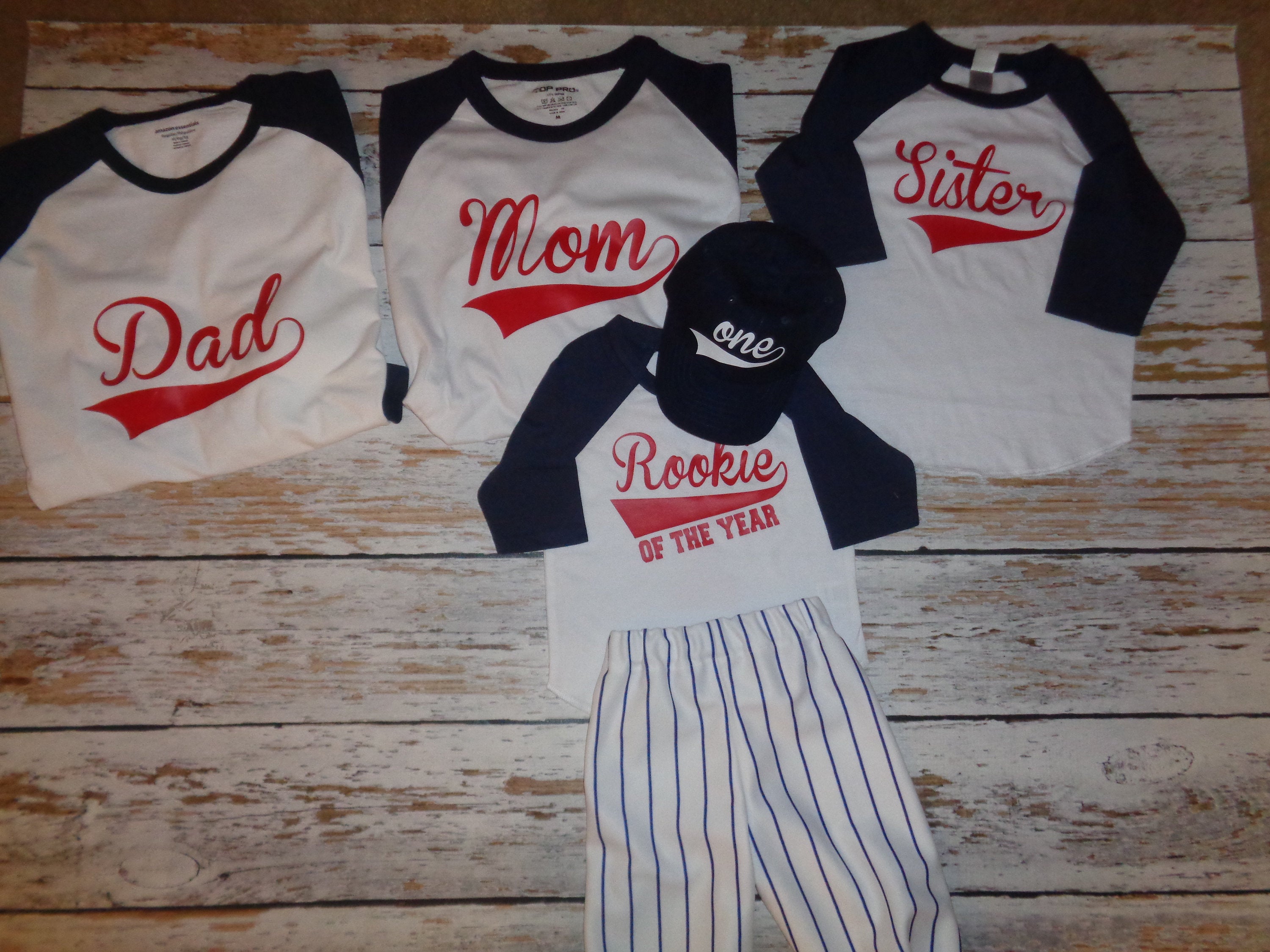 Baseball Cake smash outfit boy, Baseball birthday shirts, Baseball family shirts, baseball birthday party, Family Baseball