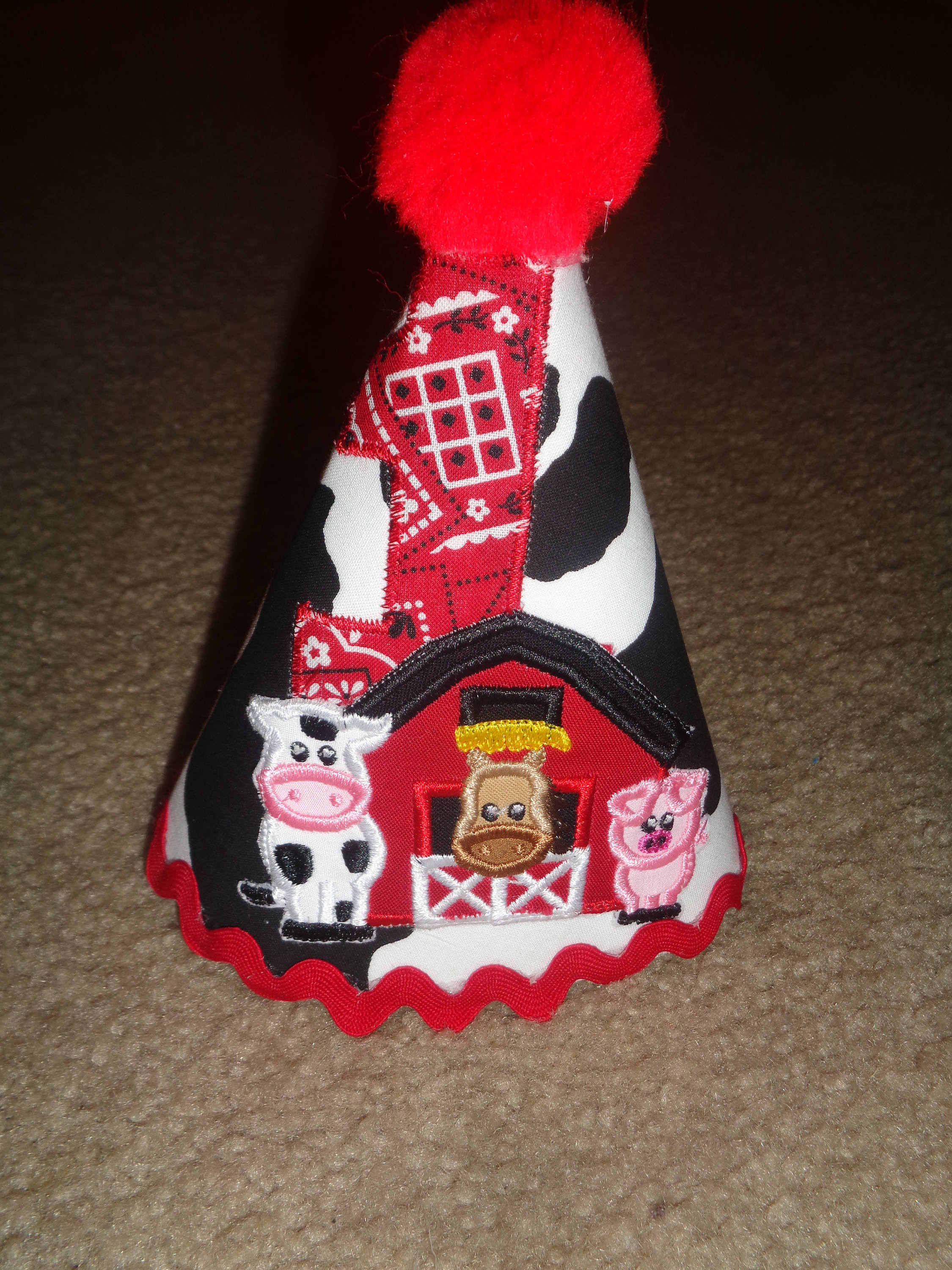 Birthday on the Farm Party Hat