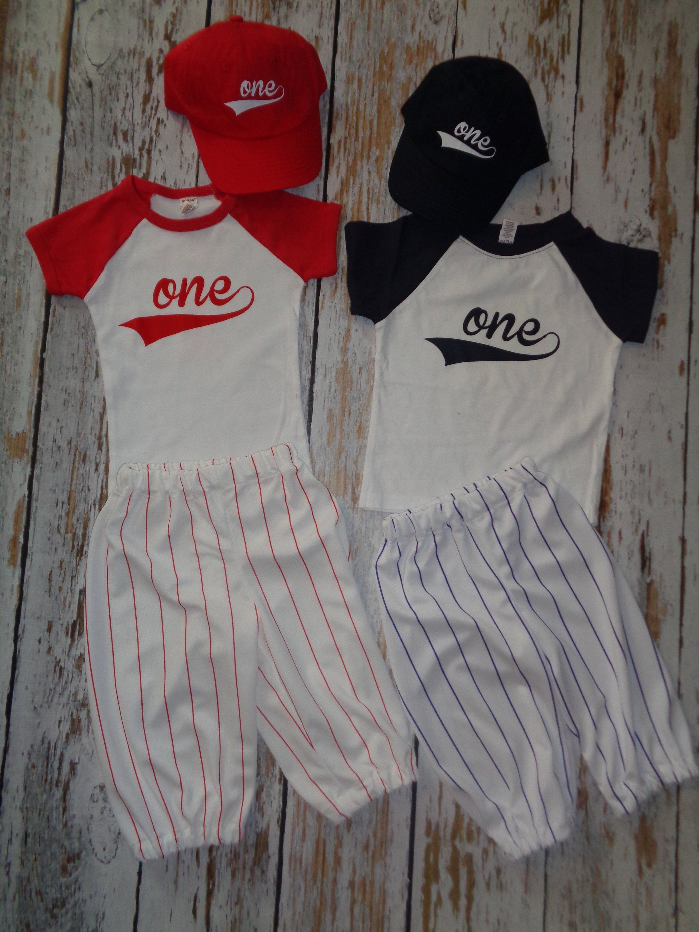Baseball Cake smash outfit boy, Cake Smash Birthday outfit, Red Pinstripes, Baseball uniform, Baseball Pants Cap and tshirt